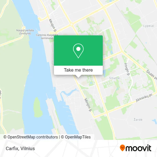 Carfix map