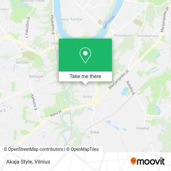 Akaja Style map