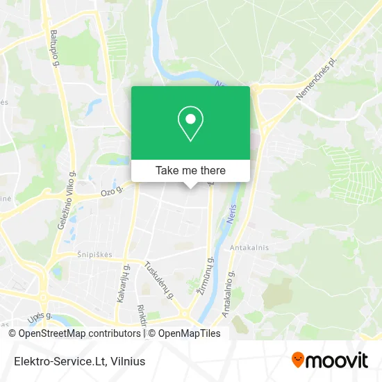 Elektro-Service.Lt map