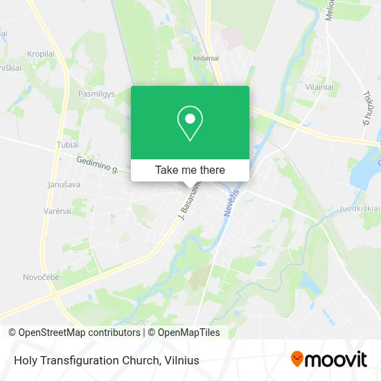 Holy Transfiguration Church map