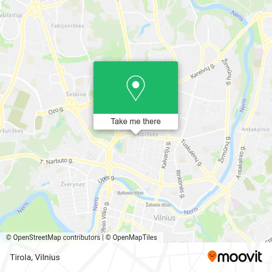 Tirola map