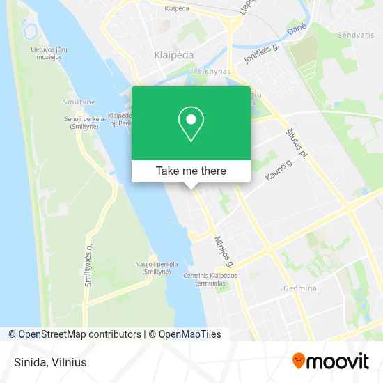 Sinida map