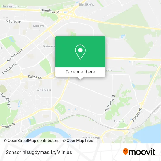 Sensorinisugdymas.Lt map