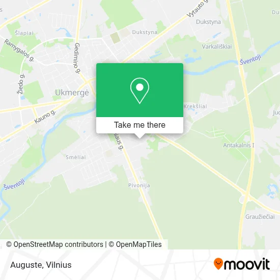 Auguste map
