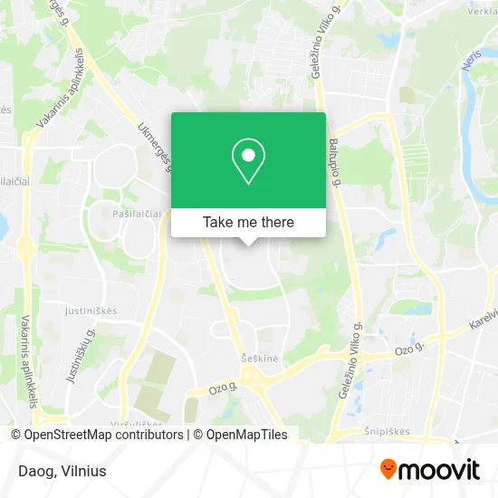 Daog map
