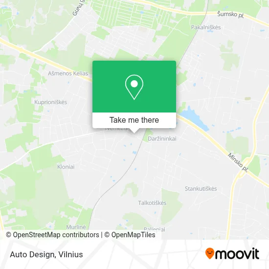 Auto Design map