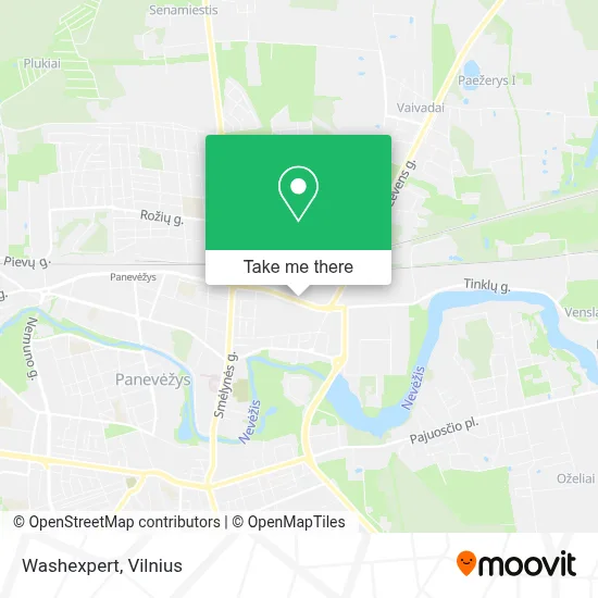 Washexpert map