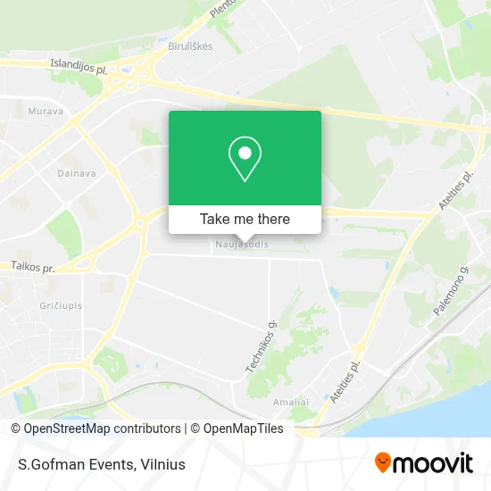 S.Gofman Events map