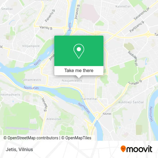 Jetis map