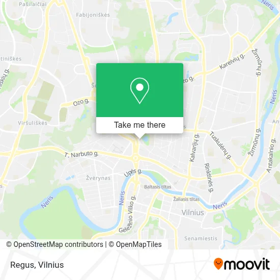 Regus map