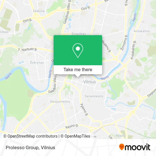 Prolesso Group map