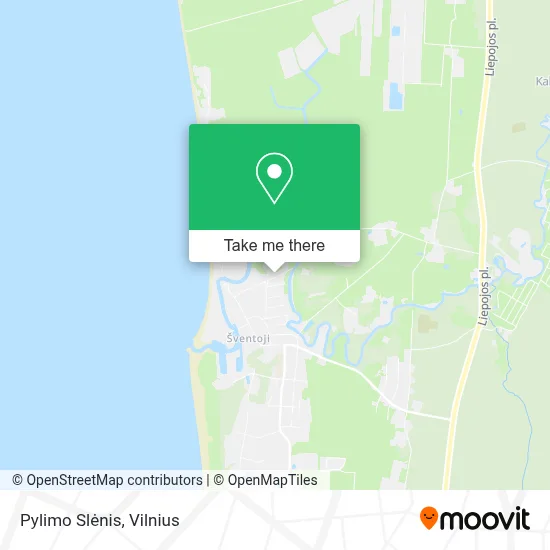 Pylimo Slėnis map