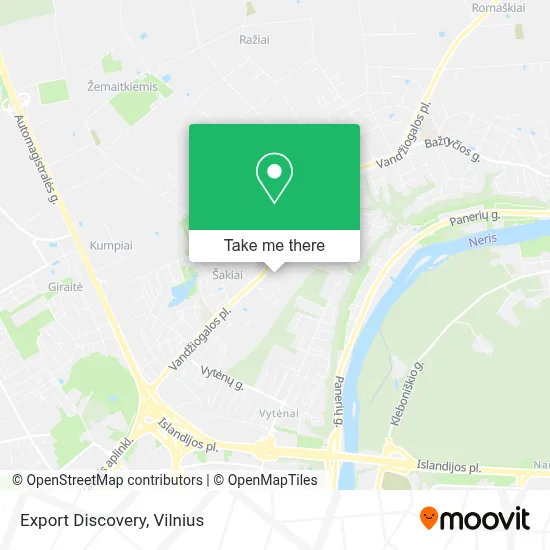 Export Discovery map