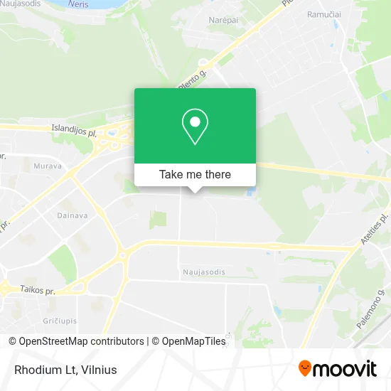 Rhodium Lt map