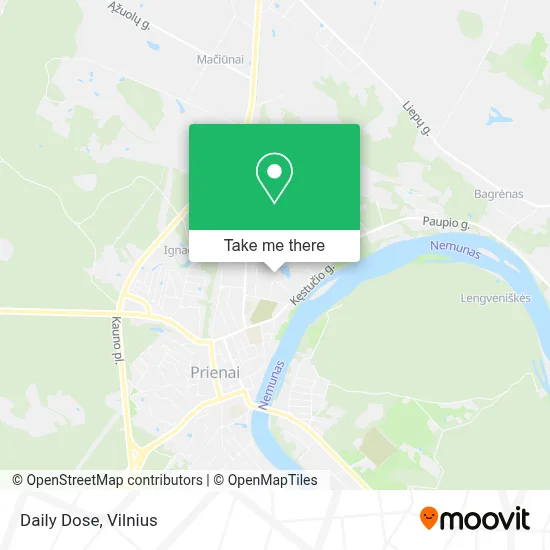Daily Dose map