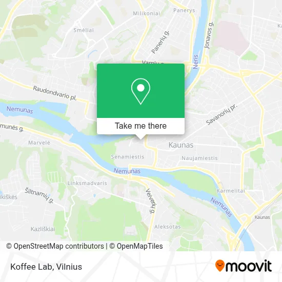 Koffee Lab map
