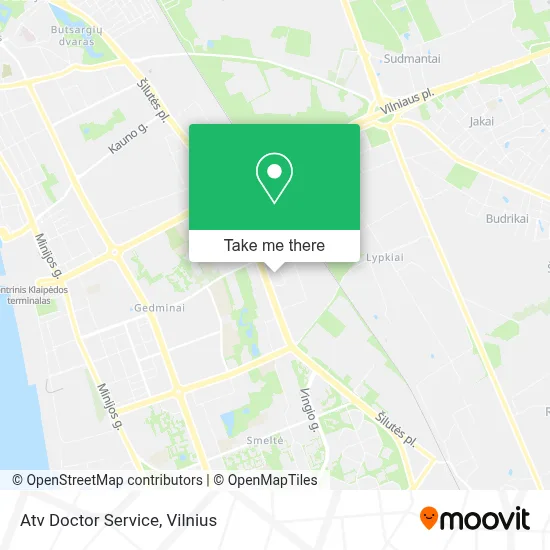 Atv Doctor Service map