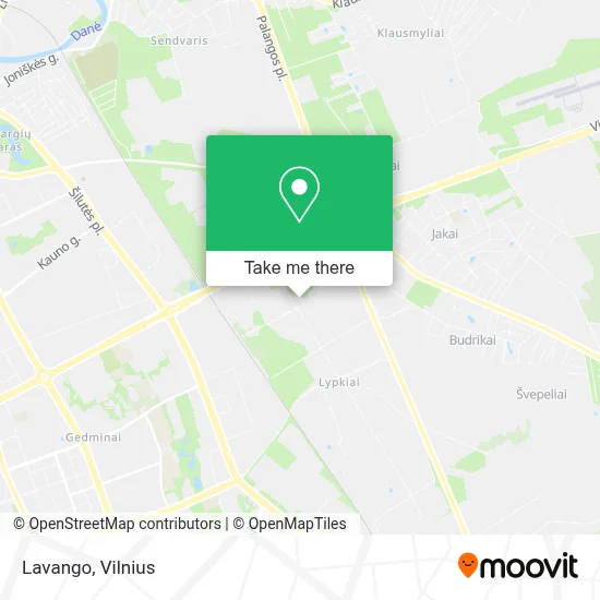 Lavango map