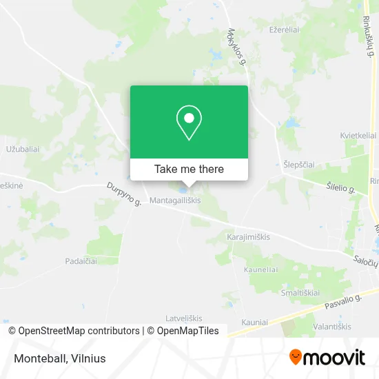 Monteball map