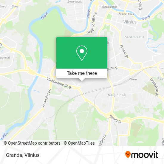 Granda map