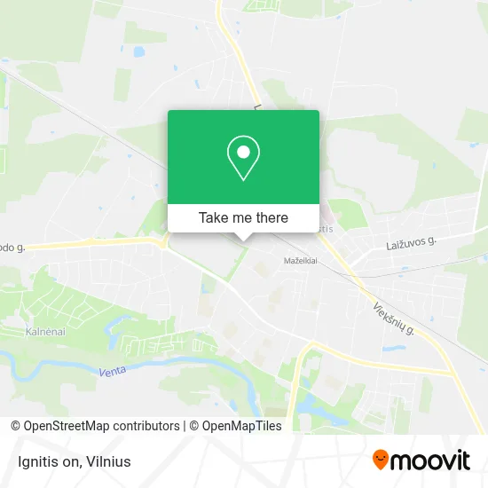 Ignitis on map