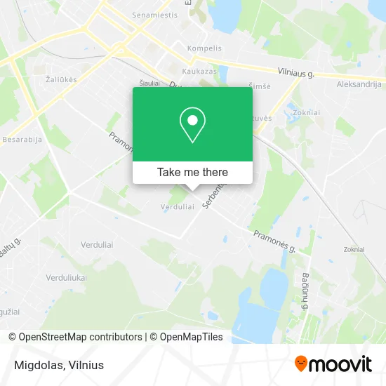 Migdolas map