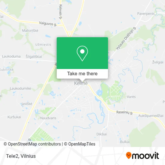 Tele2 map