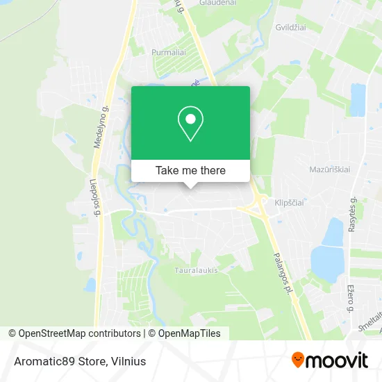 Aromatic89 Store map