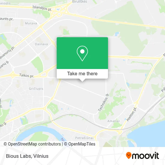 Bious Labs map
