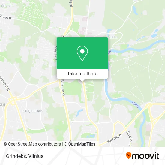 Grindeks map