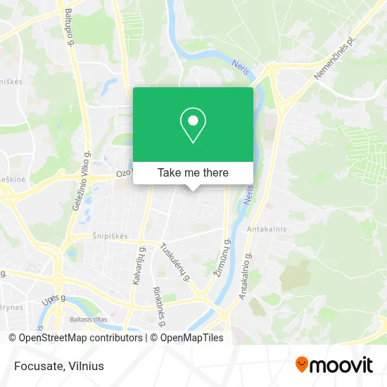 Focusate map