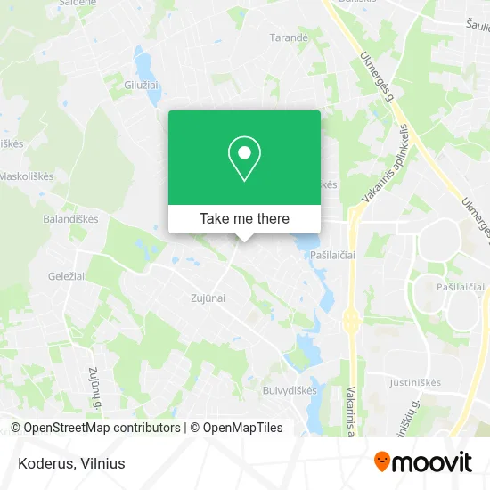Koderus map