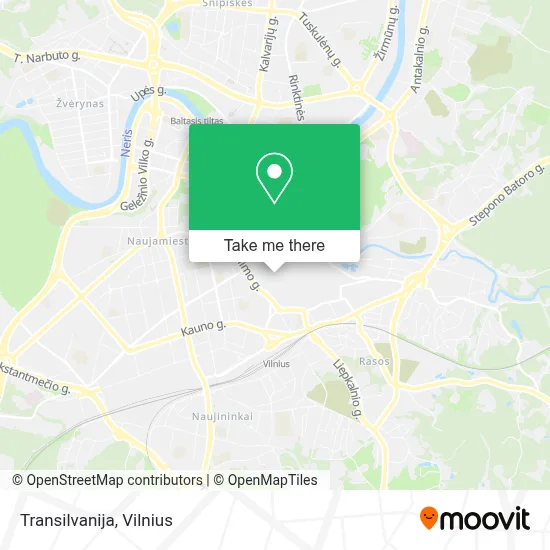 Transilvanija map