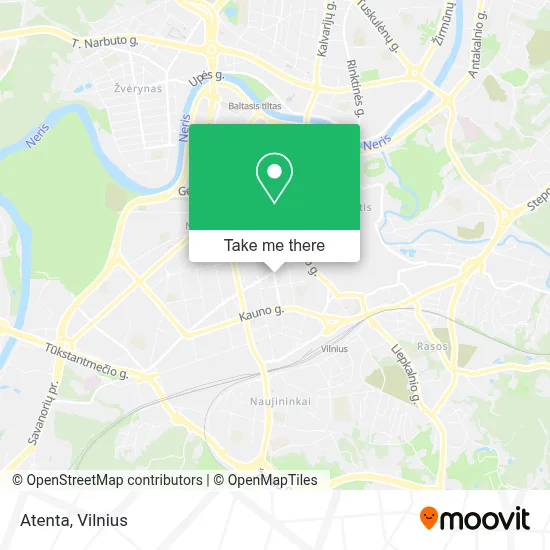 Atenta map