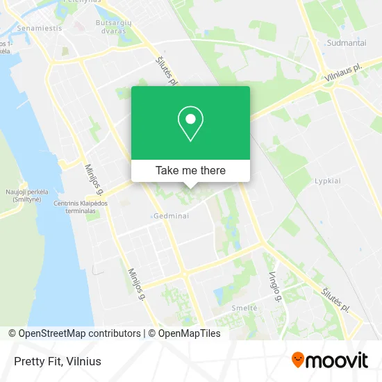 Pretty Fit map
