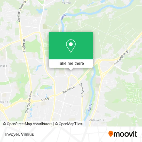 Invoyer map