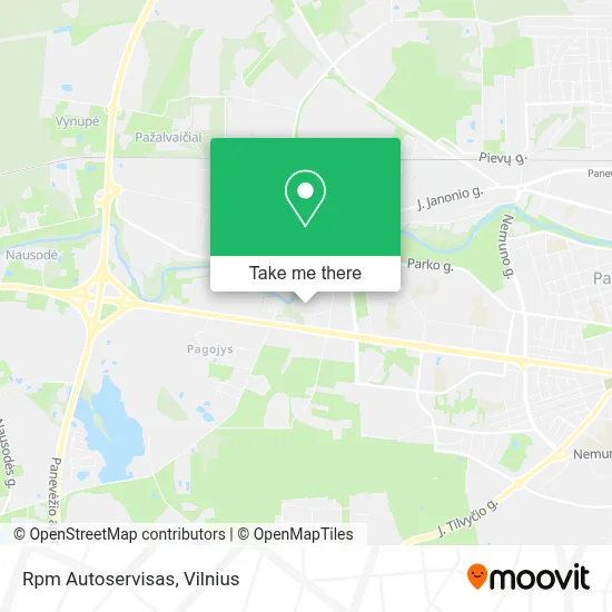 Rpm Autoservisas map