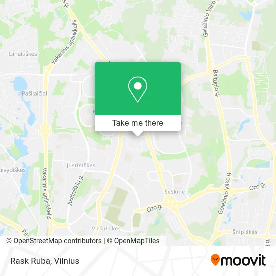Rask Ruba map