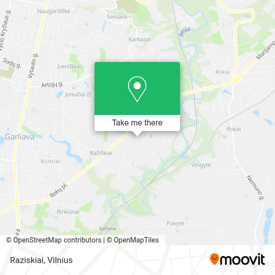 Raziskiai map