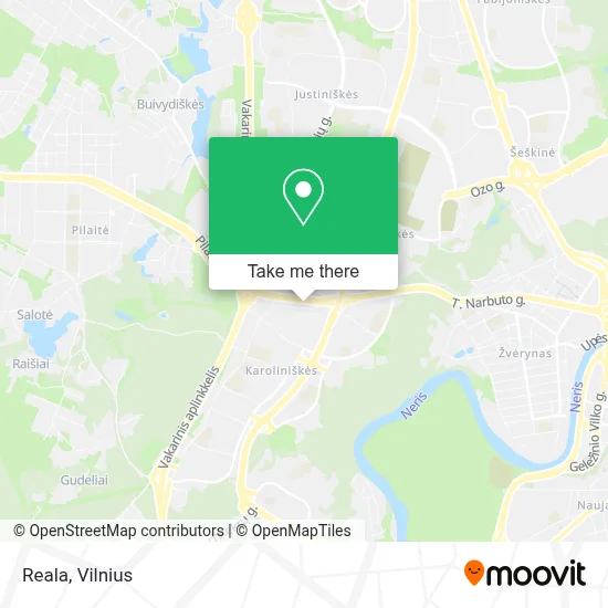 Reala map