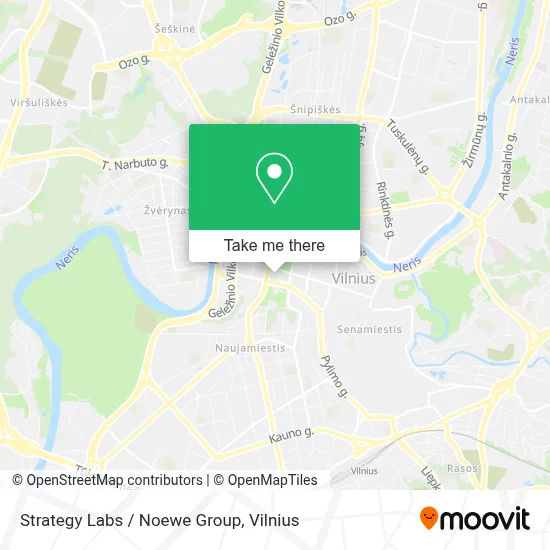 Strategy Labs / Noewe Group map