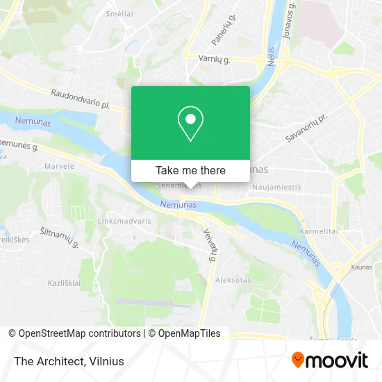 The Architect map
