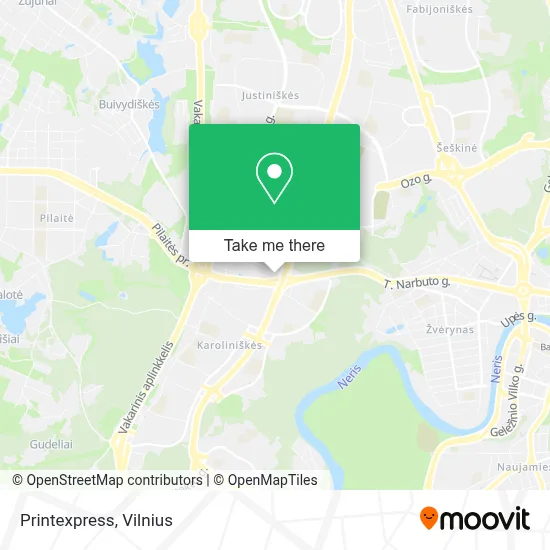 Printexpress map