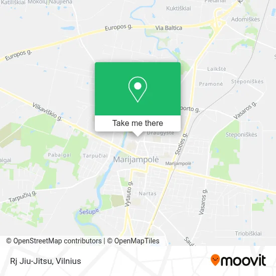 Rj Jiu-Jitsu map