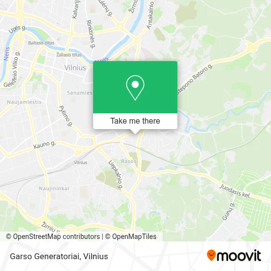 Garso Generatoriai map