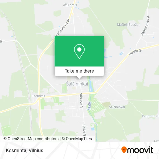 Kesminta map