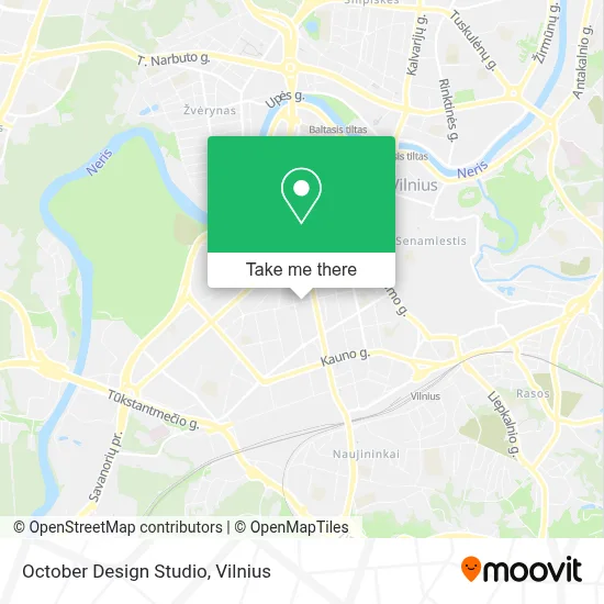 October Design Studio map