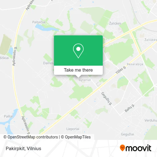 Pakirpkit map