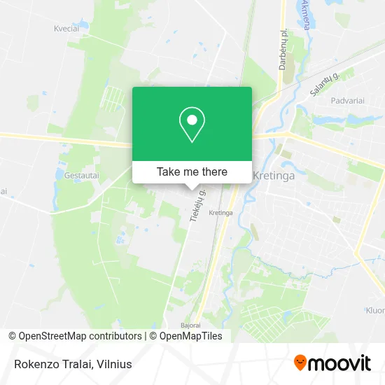 Rokenzo Tralai map