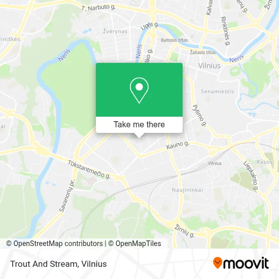 Trout And Stream map